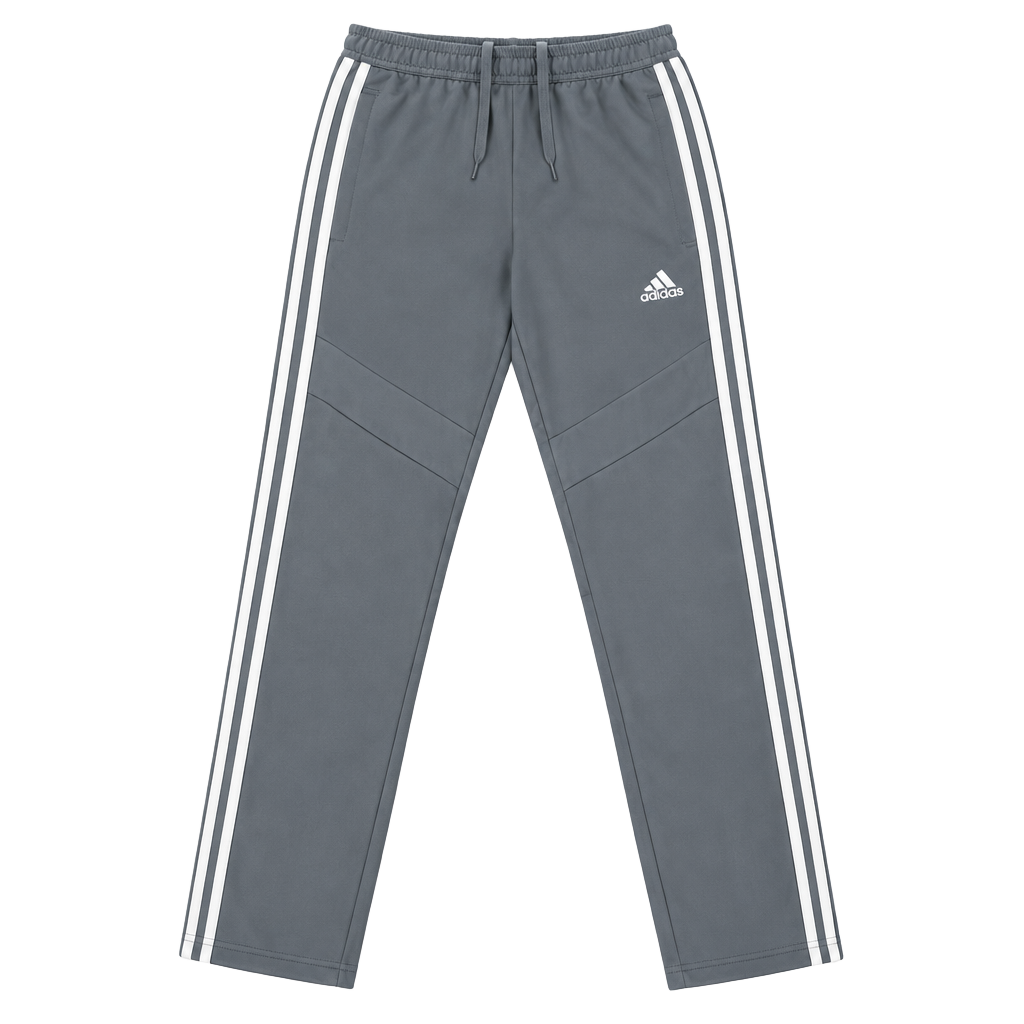 Adidas Tiro Training Pants Size 10/18 Gray Athletic Soccer Joggers 1