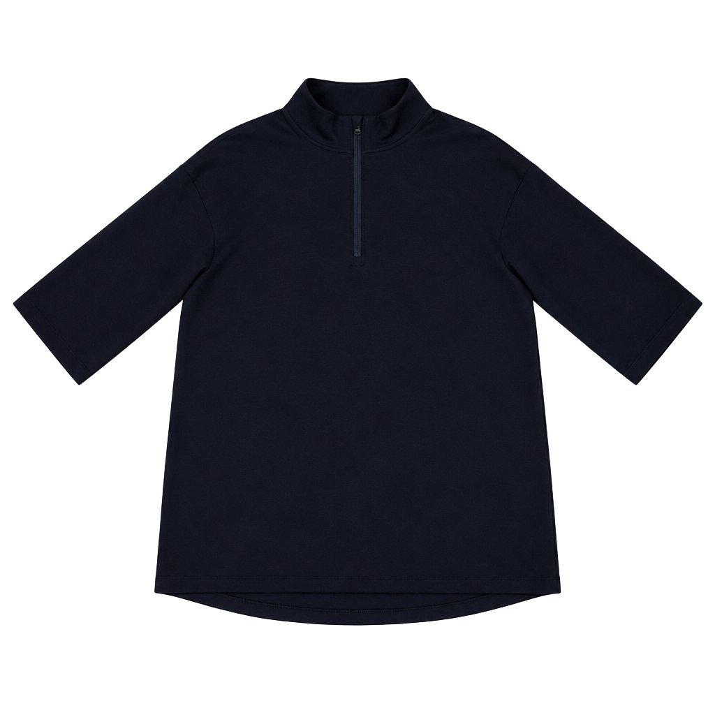 Old Navy Active 4-Way Stretch Quarter Zip Pullover Black Size L 1