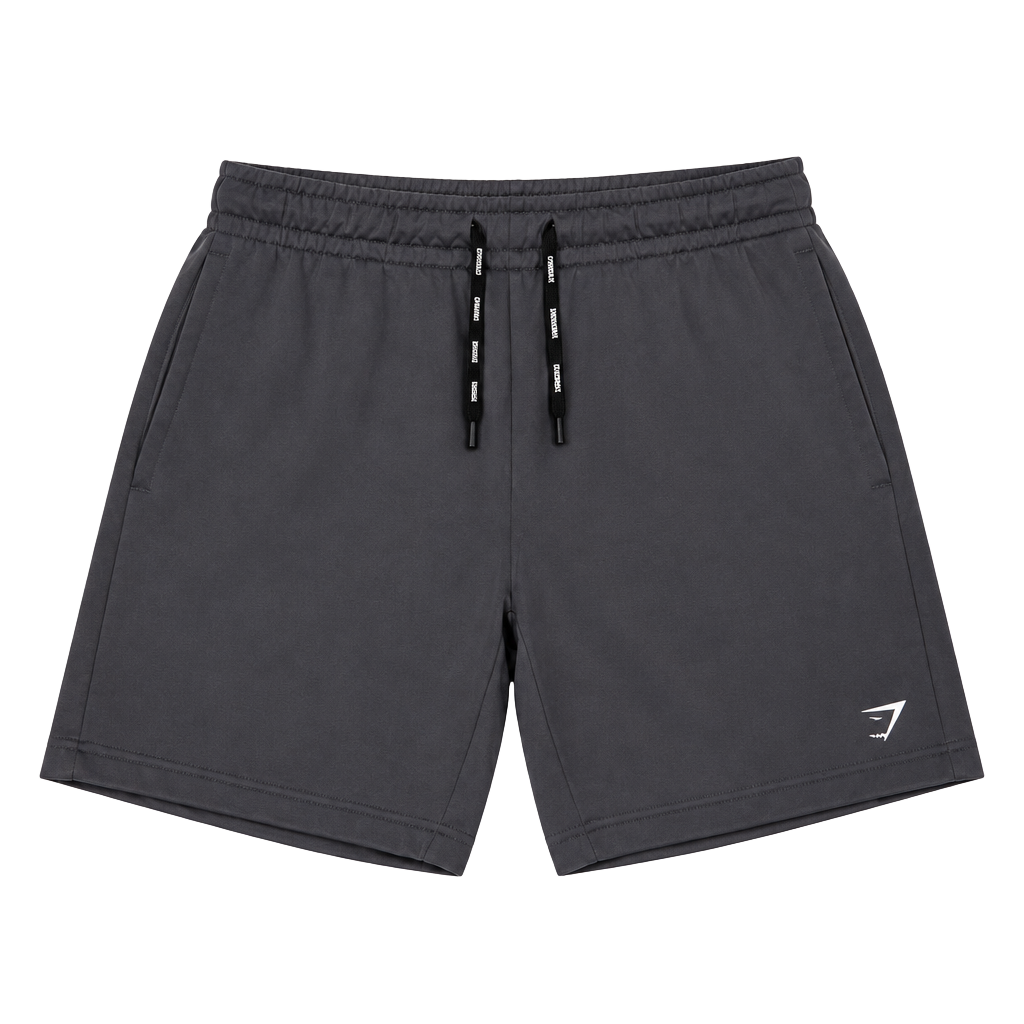 Gymshark Training Shorts Dark Gray Fleece Athletic Workout 1