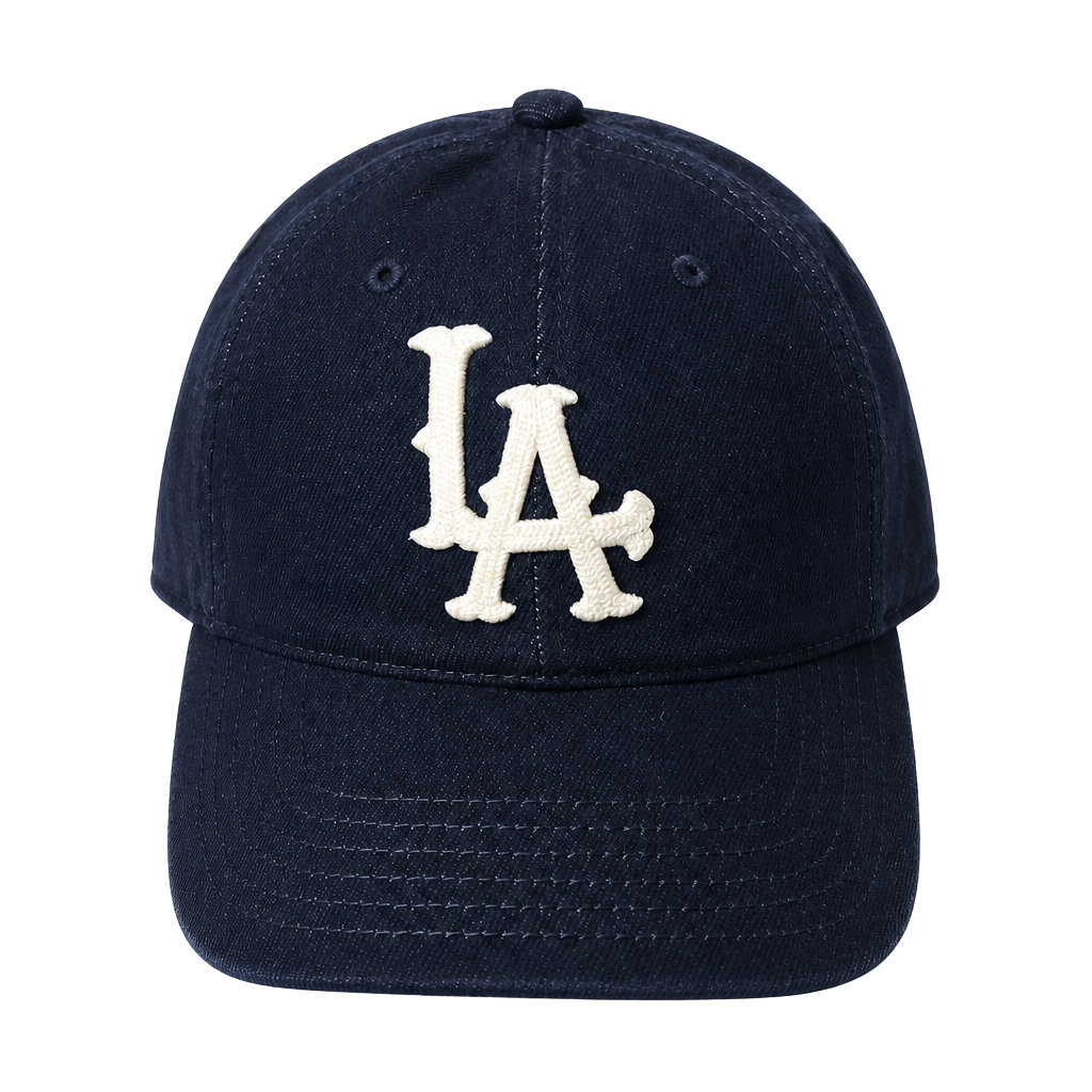 Liberty Ridges Los Angeles Dodgers LA Denim Baseball Hat Cap Adjustable 1