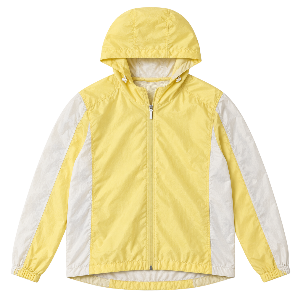 Columbia Windbreaker Jacket Size XL Yellow 1