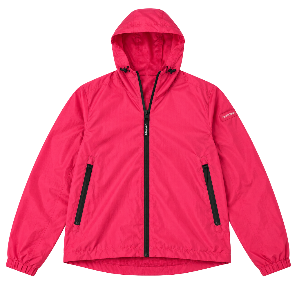 Calvin Klein Windbreaker Size S Pink 1