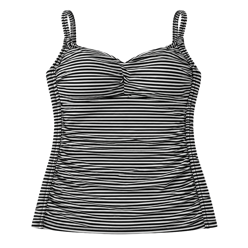 Bond-Eye Tankini Top Size 14 Stripe 1