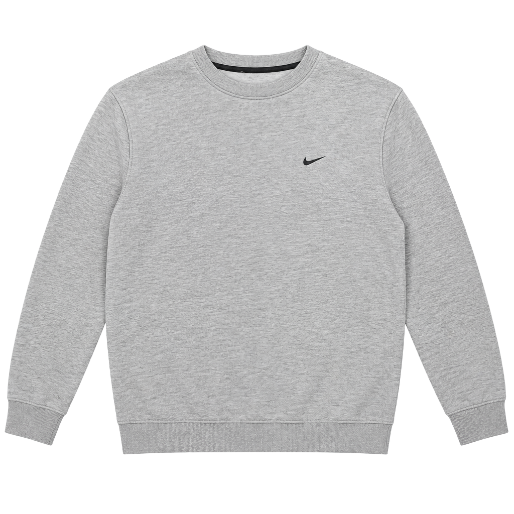 Nike Vintage Sweatshirt Size XL Gray Mini Swoosh Crewneck 1
