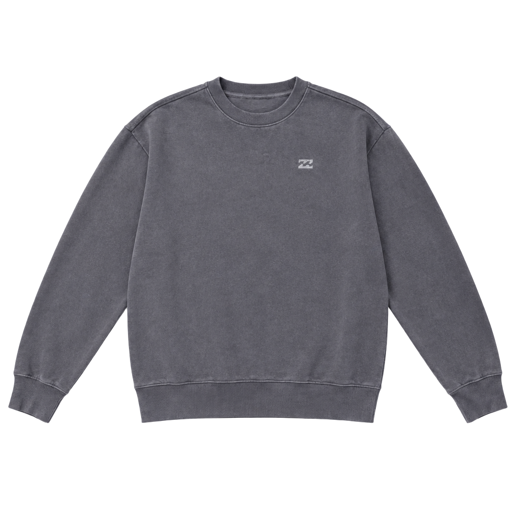 Billabong Sweatshirt Size US/EU - L Purple Crewneck 1