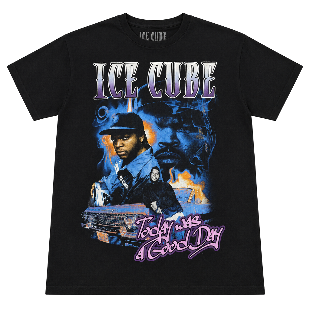 Ice Cube Today Was A Good Day T-Shirt Size S Black Rap Hip Hop Tee 1