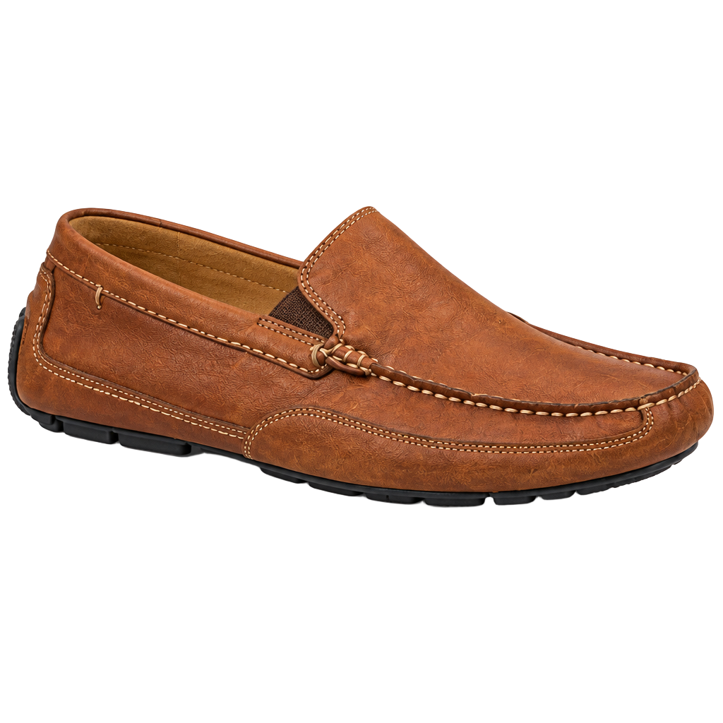 Clarks Collection 22862 Men’s 11 M Brown Leather Driving Loafers Moccasin Shoes 1