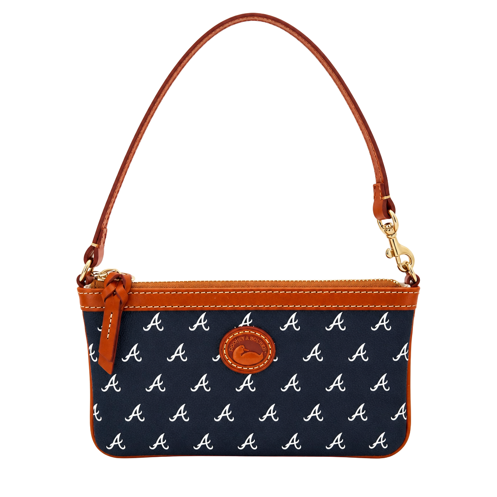 Dooney & Bourke MLB Atlanta Braves Wristlet 1