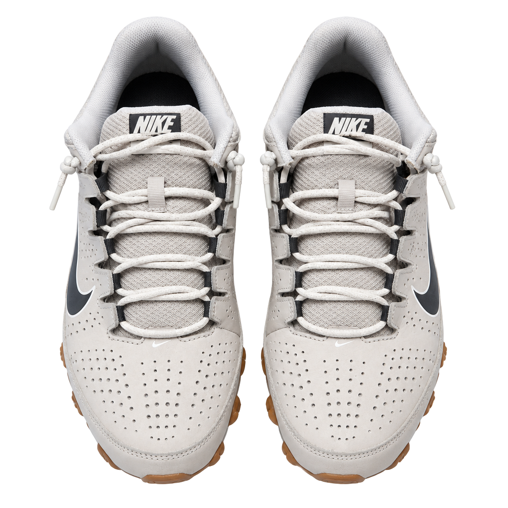 Nike Reax 8 TR Size 10.5 Beige Gum Training Shoes 1