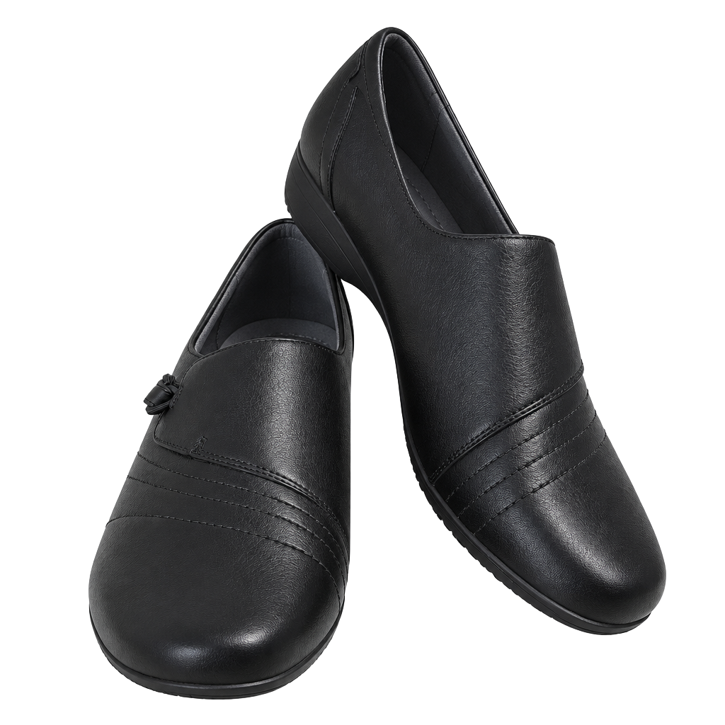 Dansko Franny Black Leather Loafer Flats Shoes size 10.5 US 1