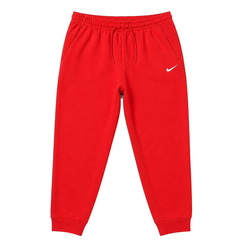Nike Dri-Fit Pants Size L Red Sweatpants 1