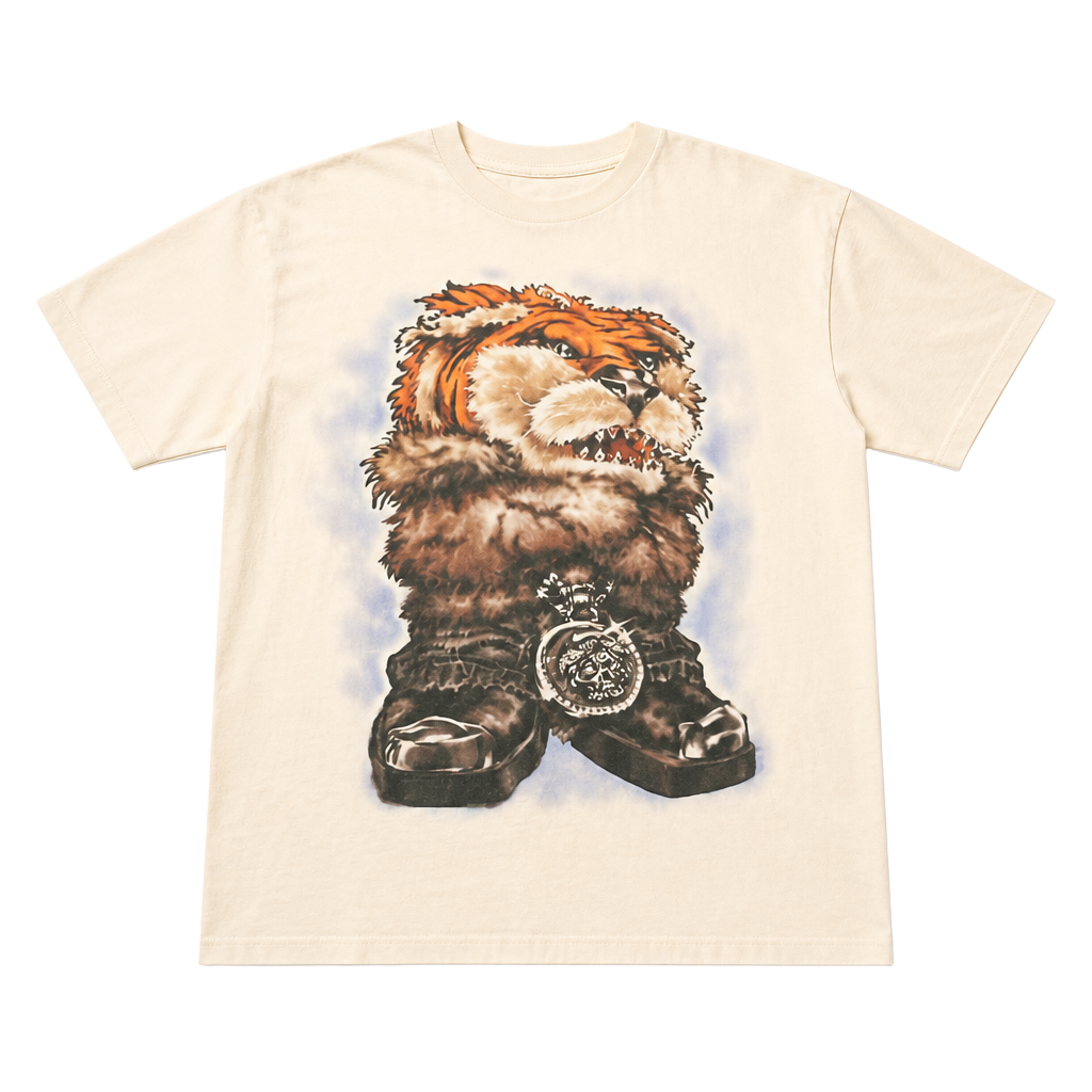 G59 Records Gangsta Tiger Graphic T-Shirt 1