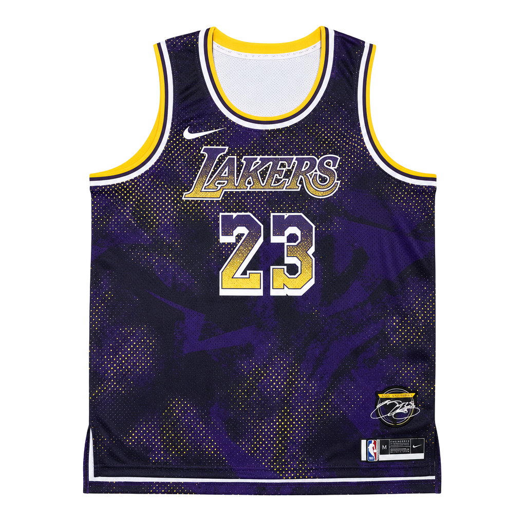 Nike Select Series LeBron James 23 Lakers Jersey Size 52 Purple NWT 1