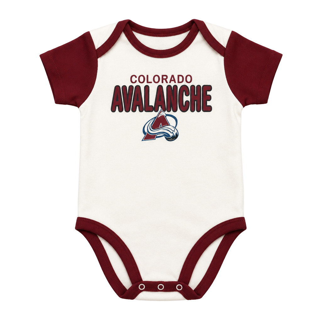 NHL Colorado Avalanche Size 12M Bodysuit 1