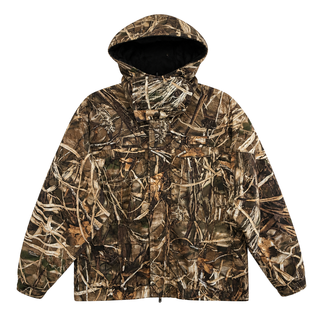 Cabela's Dry-Plus Outdoor Gear Camouflage Hunting Jacket Parka Size S 1
