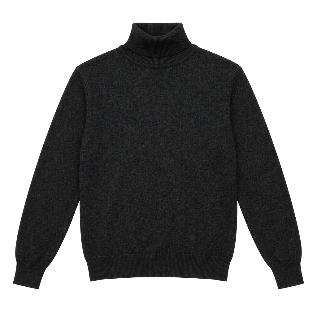 Tse Cashmere Turtleneck Sweater Size S Black Pure Cashmere 1