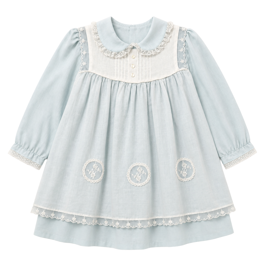 Christian Dior Enfant Saks Fifth Avenue Blue Dress 4T 1