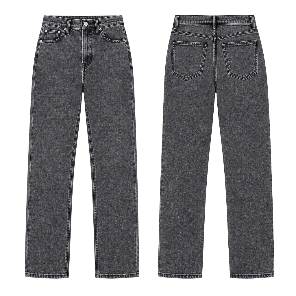 Madewell The Perfect Vintage Jeans Washed Black High Rise Straight Size 24 1