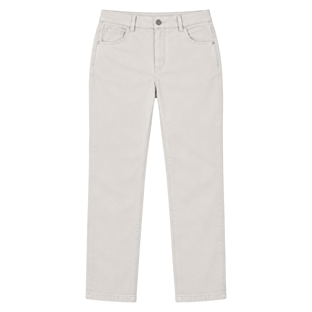 Lululemon Women’s 5 Pocket Straight Leg Pants Beige Size 8 26” Inseam 1