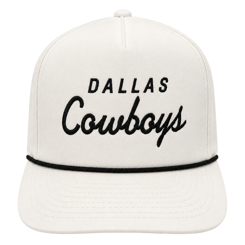 Dallas Cowboys '47 Hitch Rope Adjustable Hat White Script 1