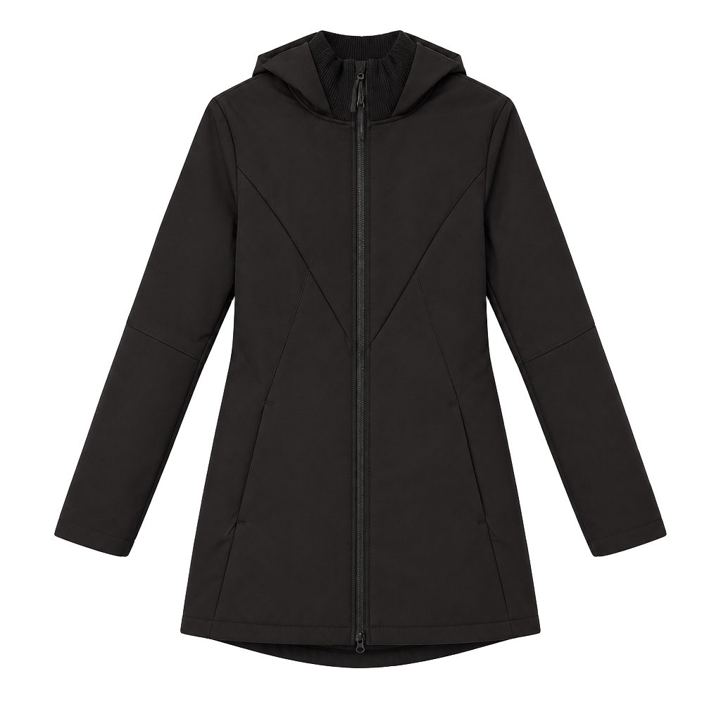 C9 Champion Women's Grey Hooded Softshell Running Jacket 1