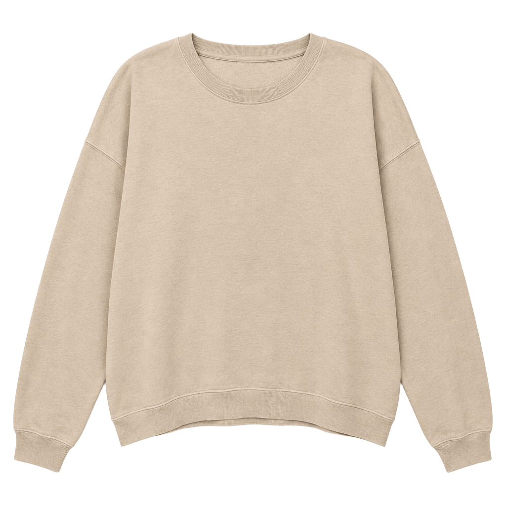Victoria's Secret PINK Beige Crewneck Sweatshirt 1