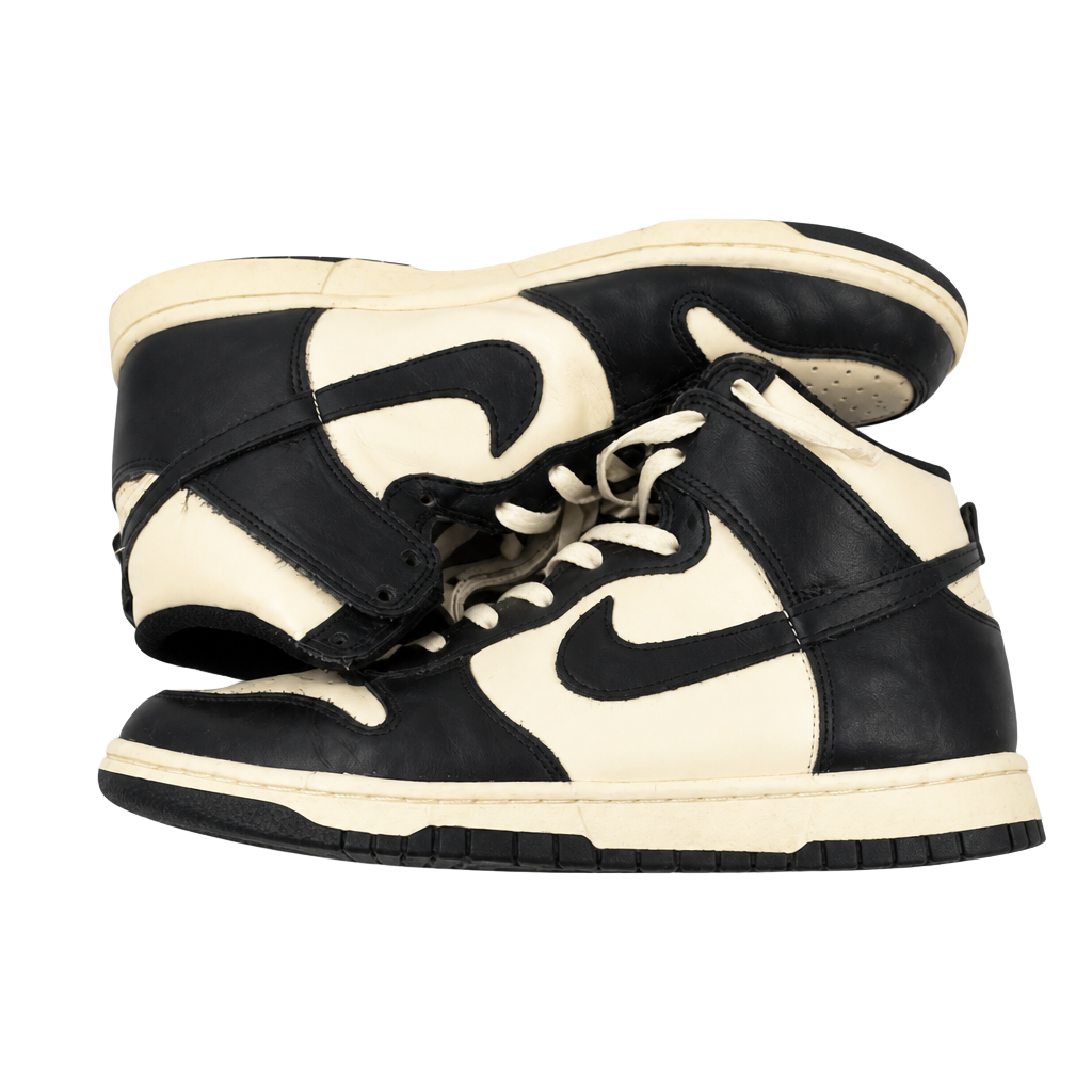 Sizes 10 - Nike Dunk High Vintage Black - DQ8581 100 1
