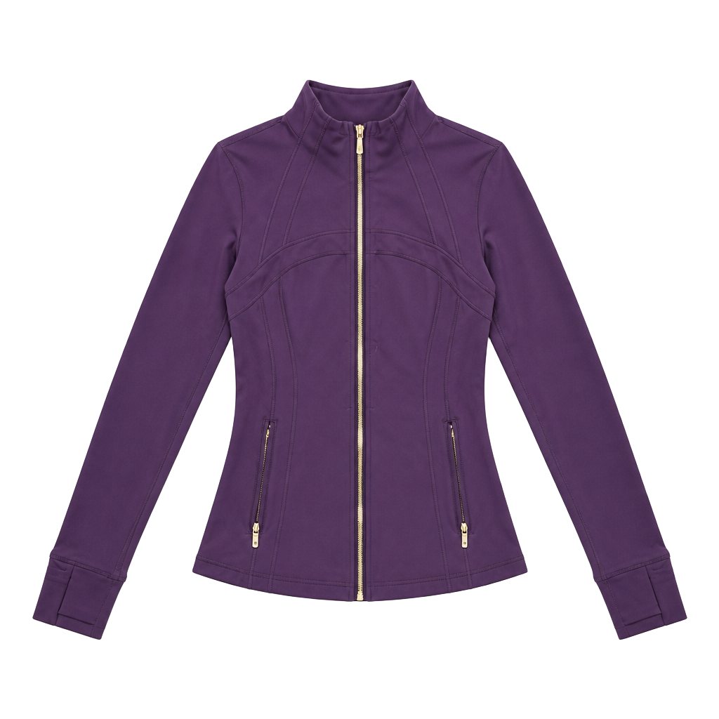 lululemon Define Jacket Luon with Gold Hardware in Grape Thistle 1