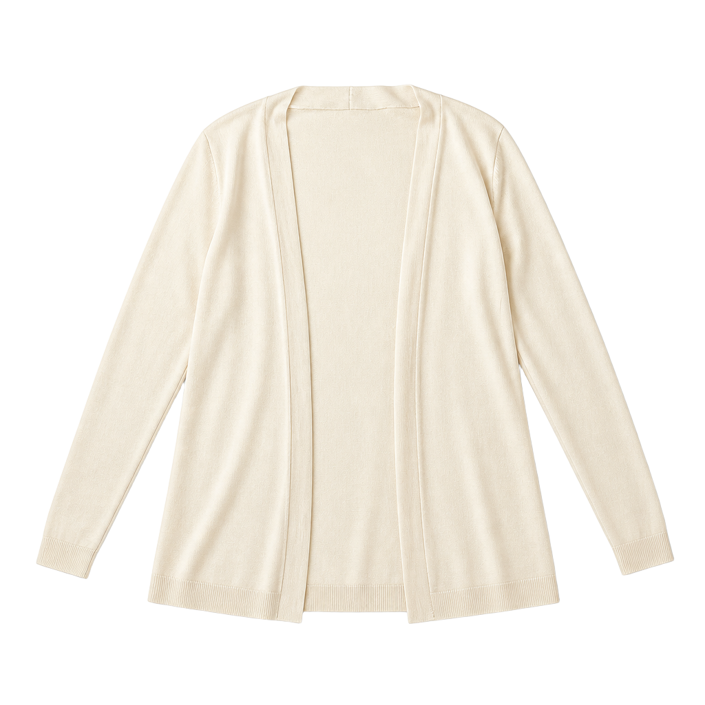 Jones New York Open Front Icon Cardigan in Jones White 1