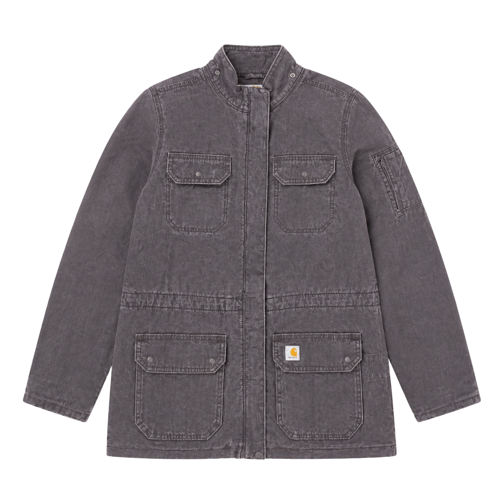 women's Carhartt Smithville utility jacket / Quilted Lined Barn Coat 1