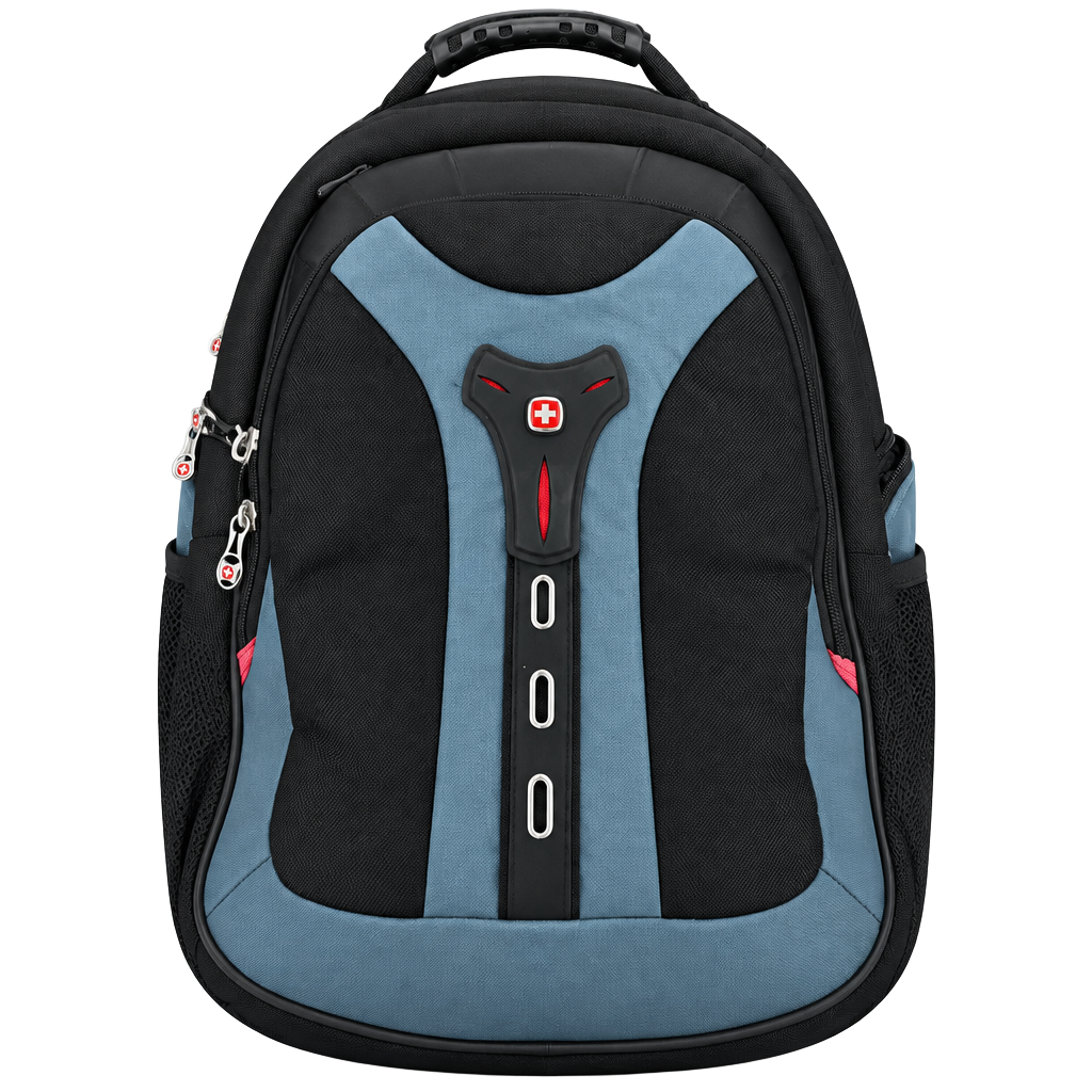 SwissGear Pegasus 17 Laptop Backpack Black Blue 1