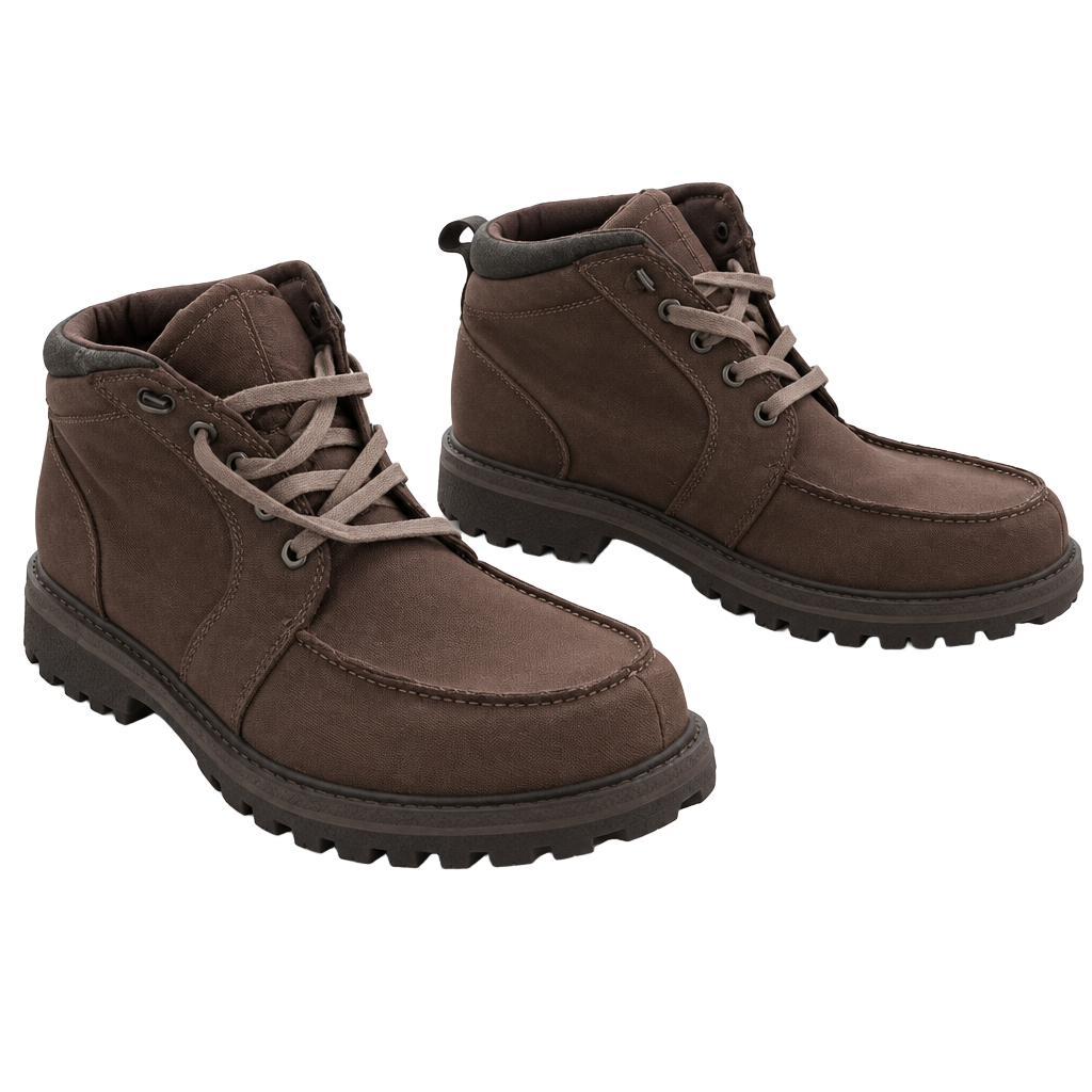 Timberland Boots Size 12M Brown Leather Moc Toe 1