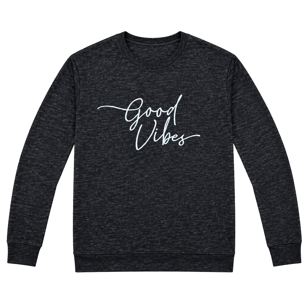 A- Buffalo David Bitton Good Vibes Pullover Sweater Size S Black 1