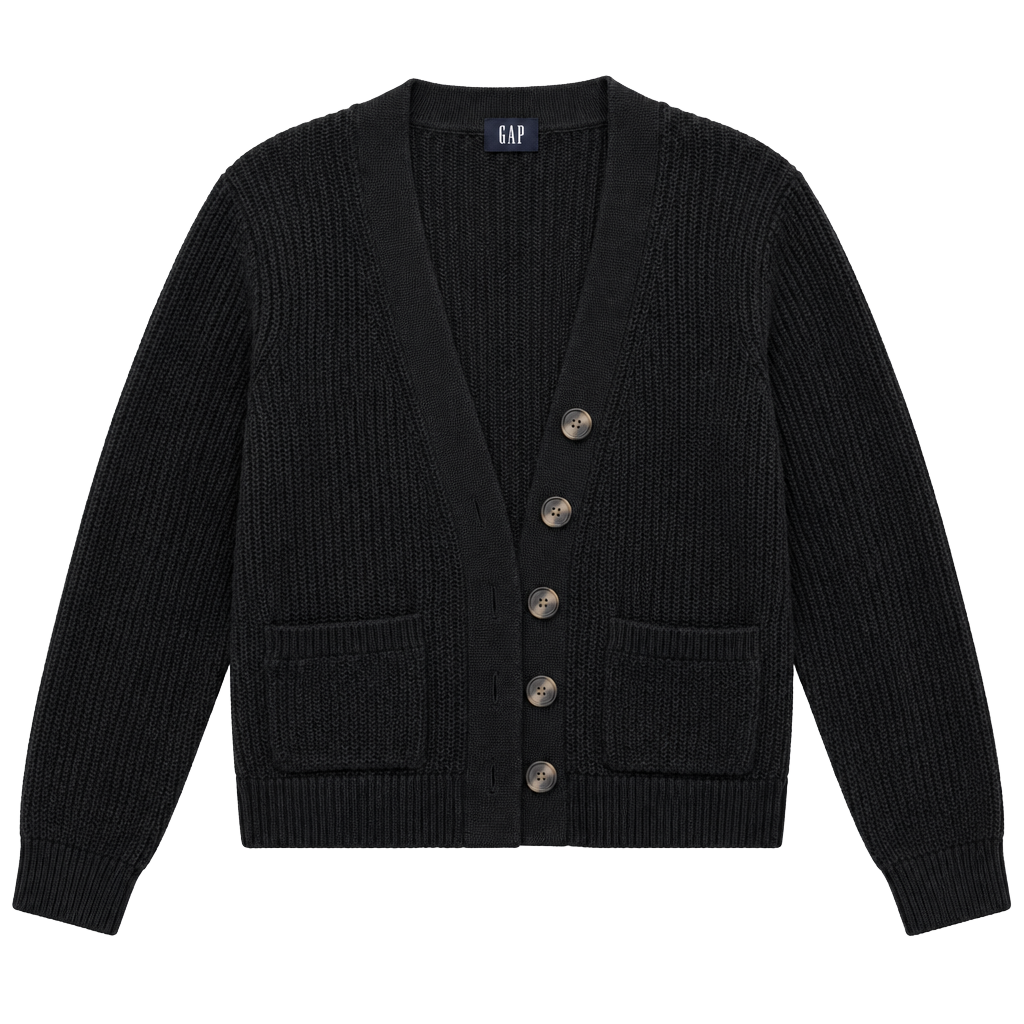 Gap Knit Cardigan Black 1