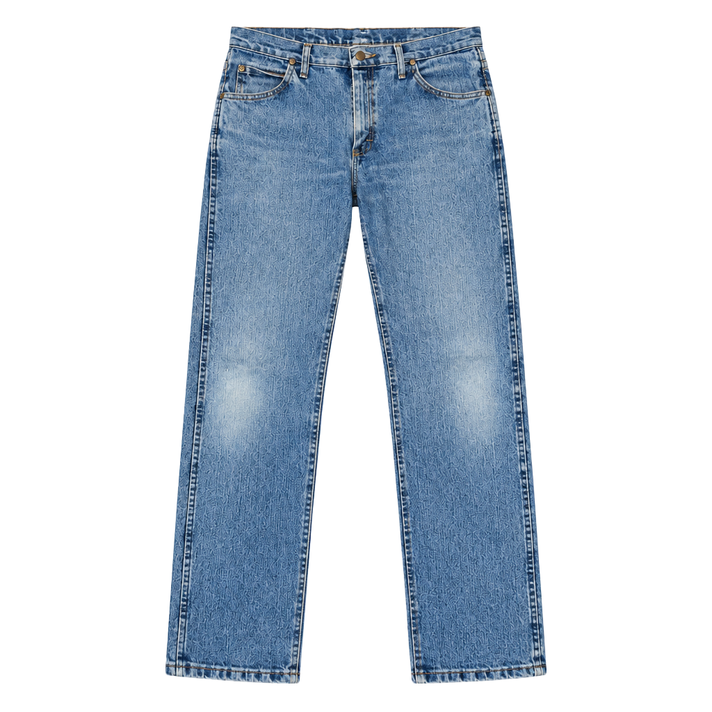 Wrangler Bootcut Jeans 32x30 Blue Cotton Blend 1