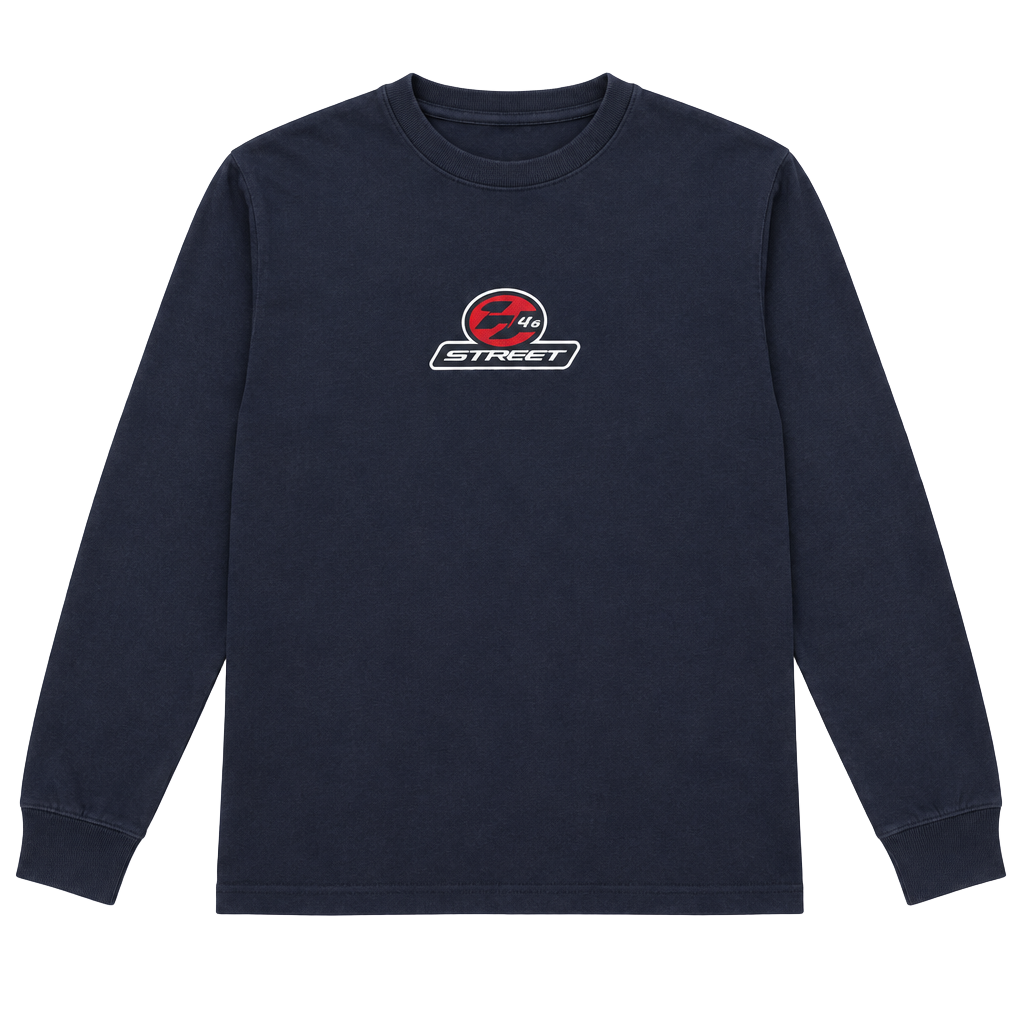 Anvil Street Long Sleeve T-Shirt Size XL Black Graphic Tee 1
