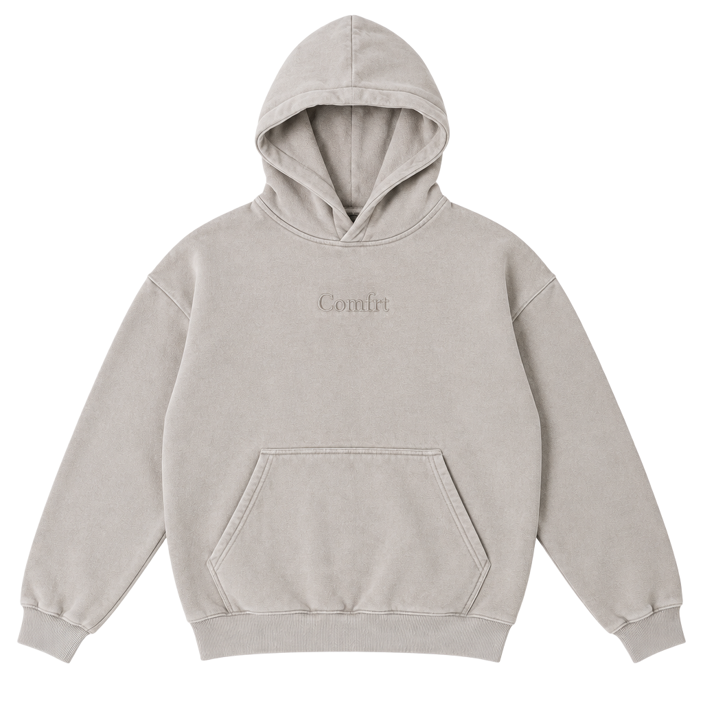 Comfrt Hoodie Size S Heavyweight Fleece Pullover Sweatshirt 1