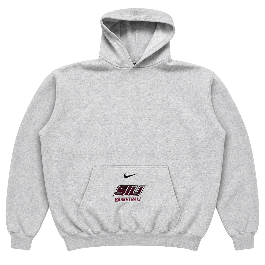 Vintage Y2K Nike Team Southern Illinois University Basketball Hooded Sweatshirt 1