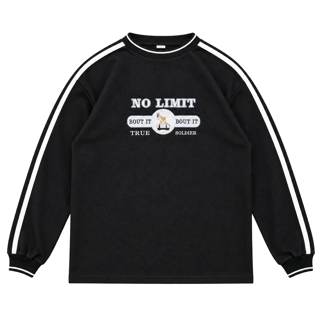 Vintage 90s No Limit Records Master P True Soldier Long Sleeve Hip Hop 1