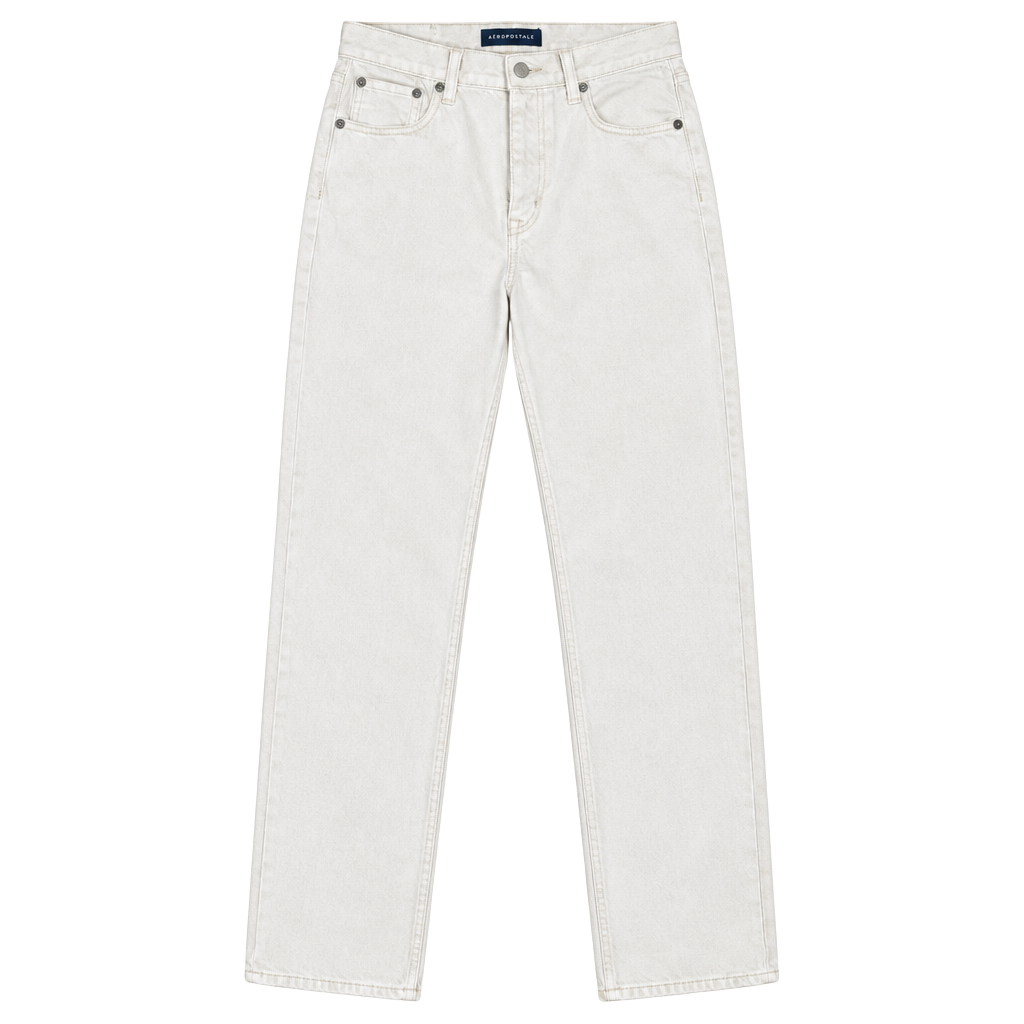 White areo jeans 1
