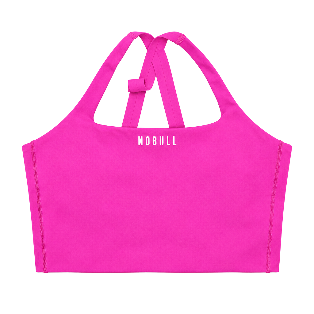 Nobull Ll Bra Size L Fuchsia Red 1