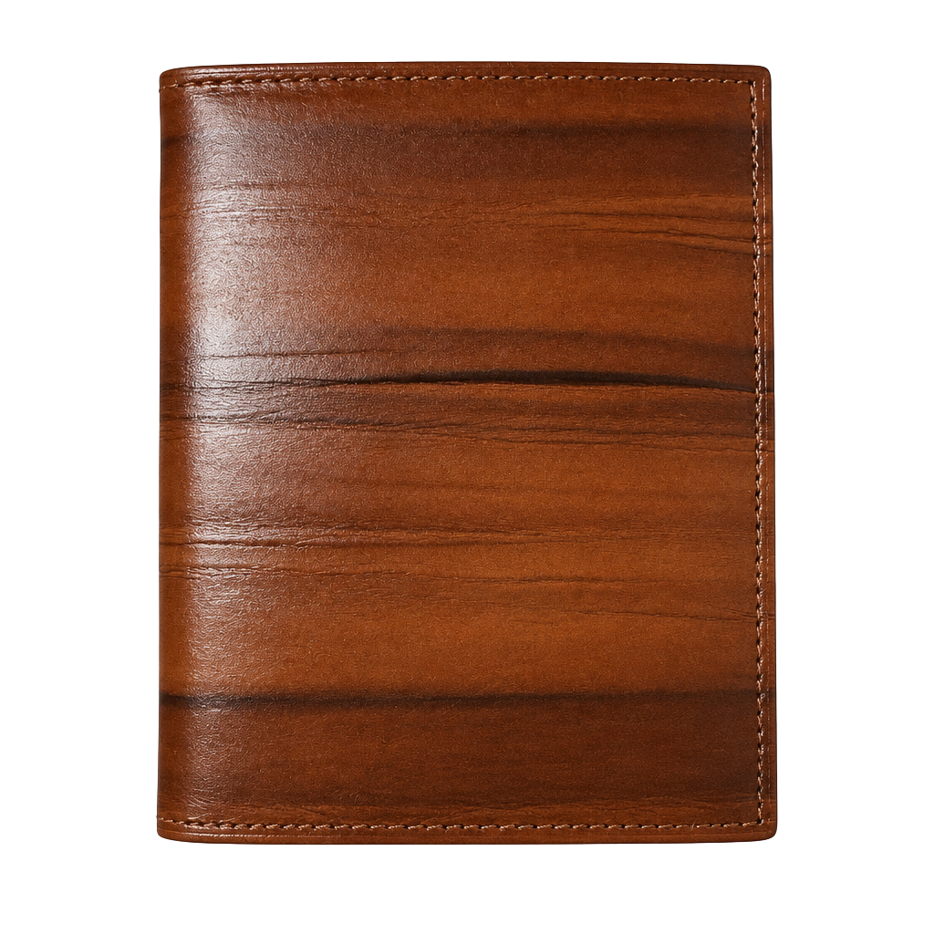 Amity Cowhide Leather Wallet Model 16803 21 Brown 1