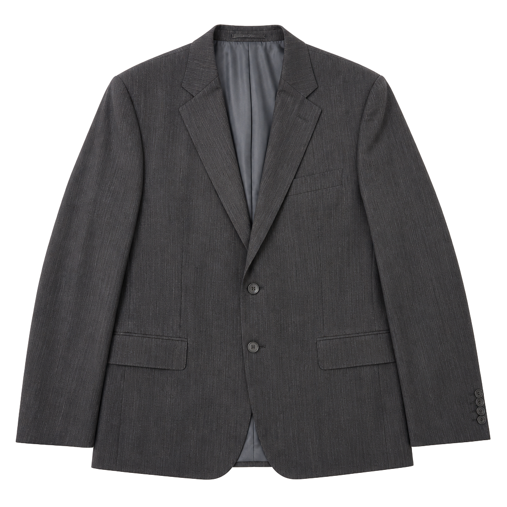 Bert Pulitzer Blazer Mens 44L Black Pinstripe Suit Jacket NWT Classic 2 Button 1