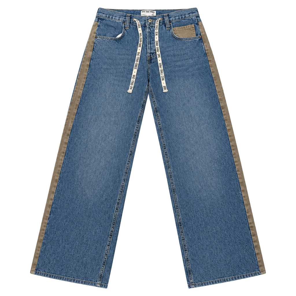We The Free Zambi Slouchy Jeans Size 26 Blue Kalahari 1