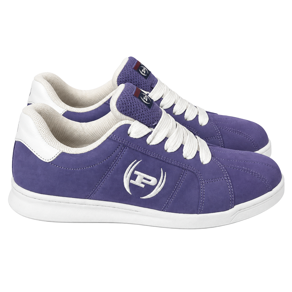 Phat Farm Sneakers Size 8.5 Purple White Leather 1