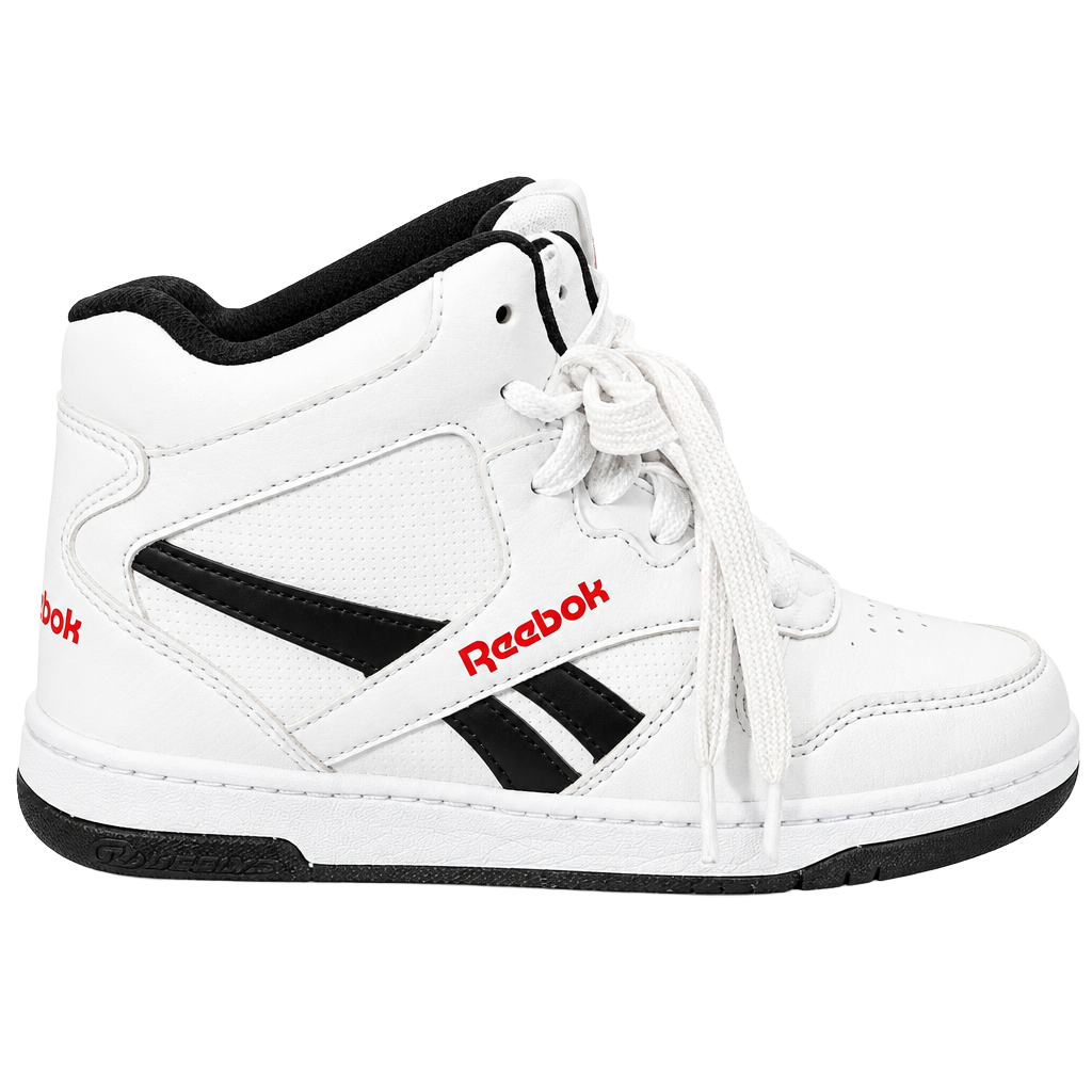 Heelys Reebok BB4500 Mid Size 1 White Black Red Sneakers 1