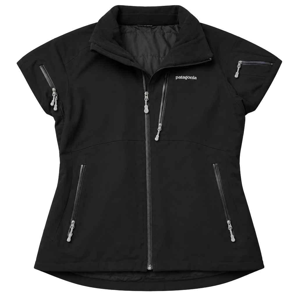 Patagonia Insulated Powder Bowl Jacket Size M Black 1