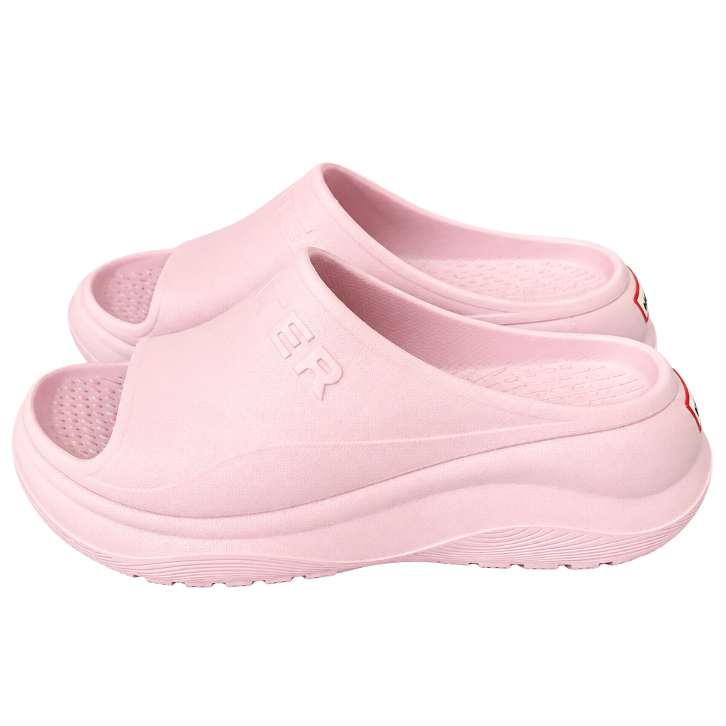 Hunter Haddie Size 8 Pink Slip-On Open-Toe Casual Sandals 1