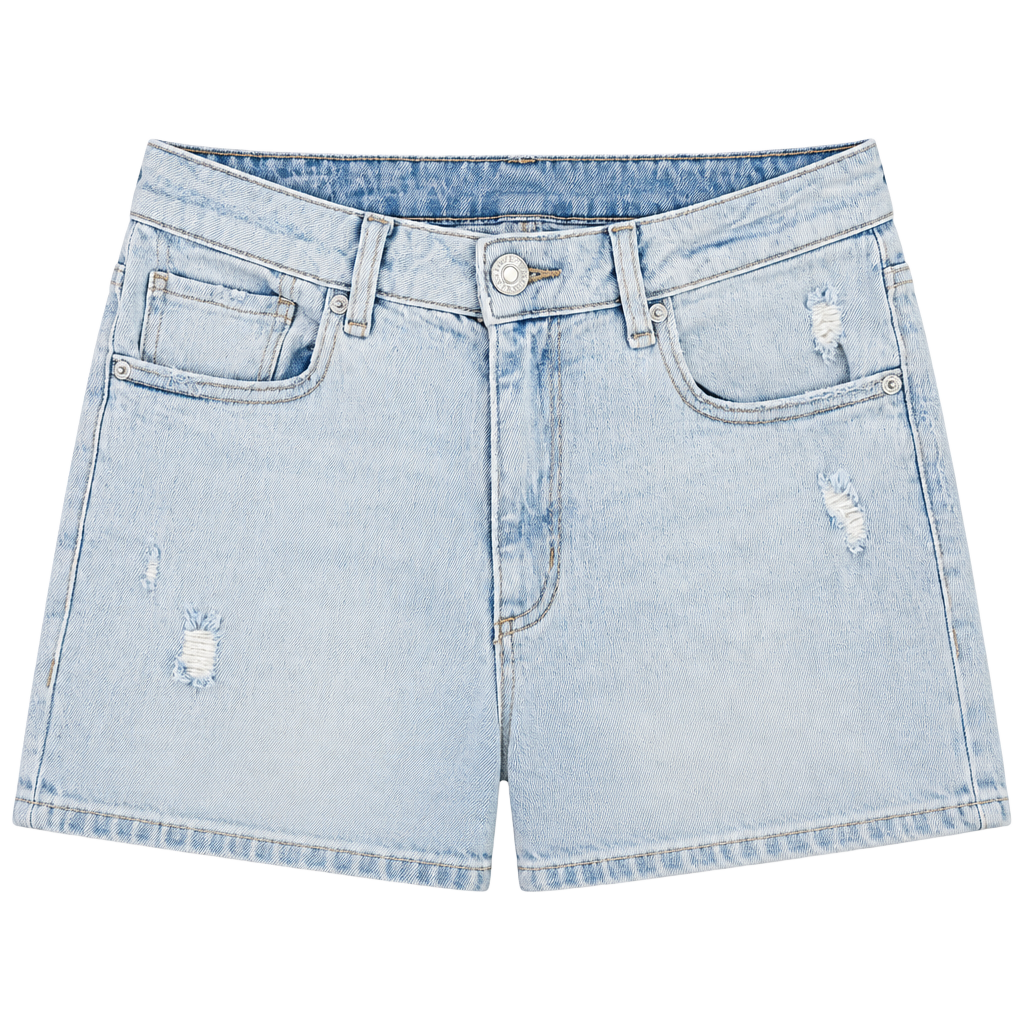Garage Distressed Denim Jeans Size 5 Light Wash 1