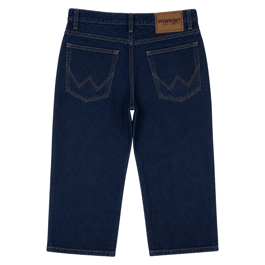 Wrangler Jeans Mens 40x29 Blue Rugged Wear Classic Fit Straight Denim Pants NWT 1